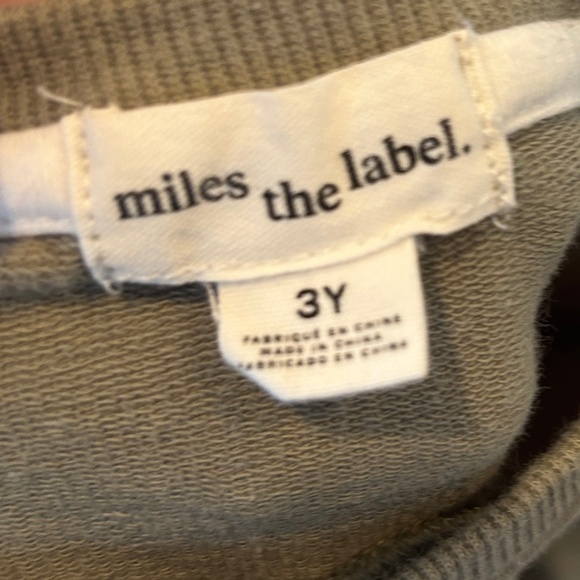 3 Miles the Label Square Dot Pullover - Picture 3 of 3